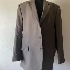 Michael Kors size 46L men’s Sport coat 100% wool tan G7